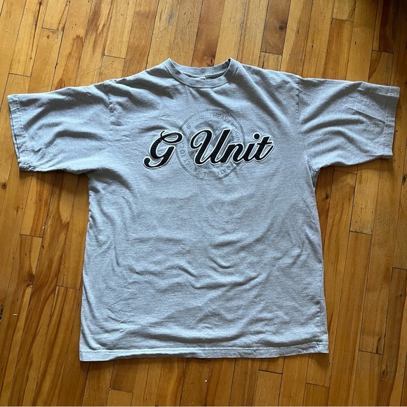 RARE G-UNIT 50 CENT CURTIS DOUBLE-SIDED PRINT Y2K SHIRT SIZE LARGE - Picture 2 of 9